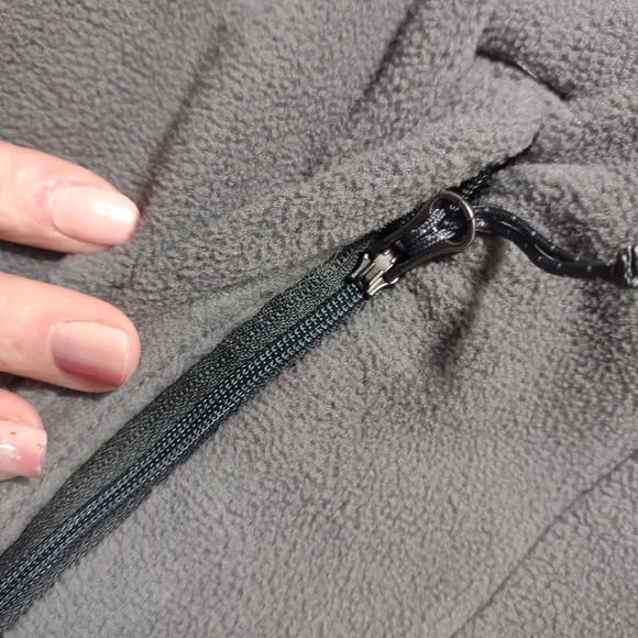 Men's gray Columbia fleece jacket size xl - Picture 5 of 8